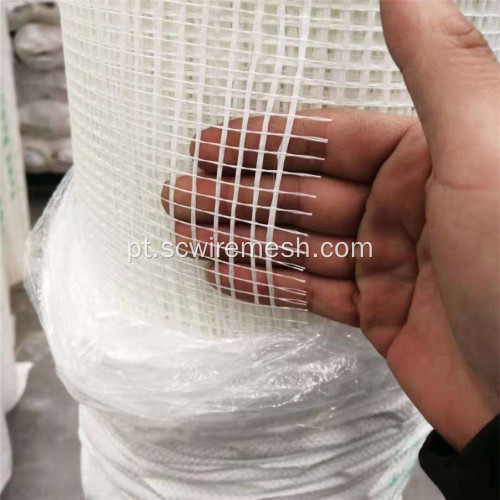 Malha resistente da fibra de vidro da isolação da parede interior do alcalóide